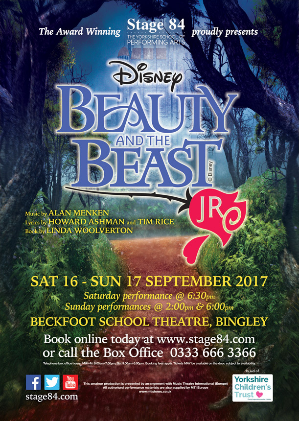 Stage 84 presents Disney's Beauty and the Beast Jr.